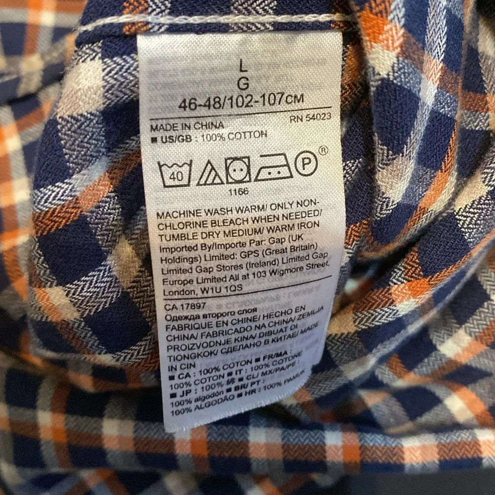 Banana Republic flannel